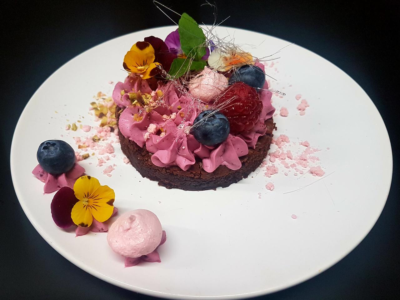 czekoaldowy fondant w wersji wiosennej