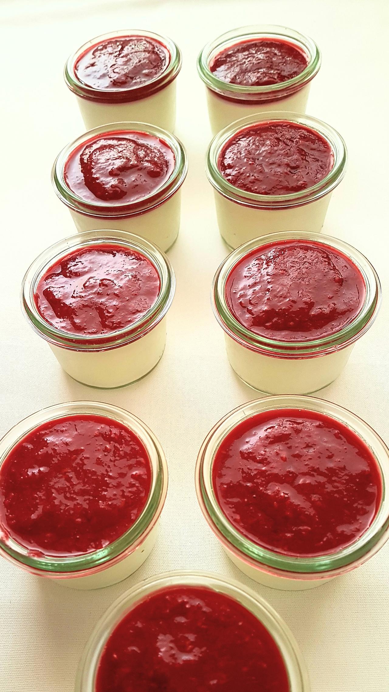 panna cotta zalesie mazury